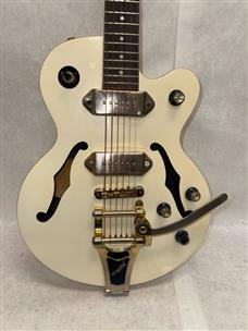 Epiphone Wildkat Royale in Pearl White electric guitar Acceptable